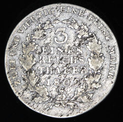 1809 - Preußen - Dritteltaler_Achtgroschen - Mzt. Glatz -Bahrfeldt Glatz #20 -RV.jpg