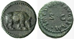 Domitian, Quadrans.jpg