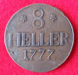1760-1785 Friedrich II. 8 Heller 1777, KM 509 (2).JPG