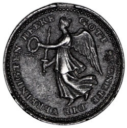 13 - Medaille - Siegespfennig 1813 Dennewitz - Daniel F. Loos - Sommer A165_12 in Eisenguss -AV.jpg