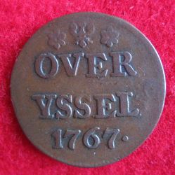 Overyssel, 1767, 1 Duit (2).JPG