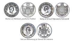 25 - 1815 - D. Loos - Die Sieger über Napoleon_in Silber 01.jpg