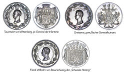 25 - 1815 - D. Loos - Die Sieger über Napoleon_in Silber 02.jpg