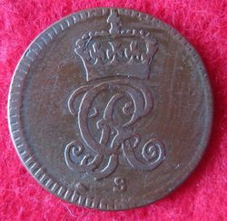 1727-1760 Georg II. v.Br.-Lü. Halb-Dreiling 1739 S, KM 19 (1).JPG