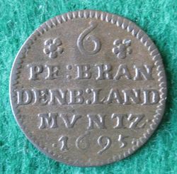 1688-1713 Friedrich III. 6 Pfennig 1695 BH, KM 569 (2).JPG
