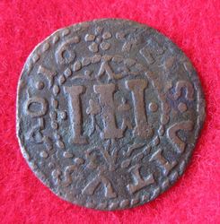 1638-1661 Arnold IV.v.Walday, 3 Pfennig 164Z, KM 41 (2).JPG