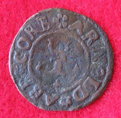 1638-1661 Arnold IV.v.Walday, 3 Pfennig 164Z, KM 41 (1).JPG