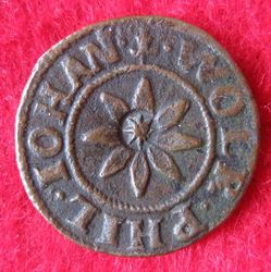 1638-1666 Vollrath IV.Philipp,Johann, 3 Pfennig 1638, KM 131 (1).JPG