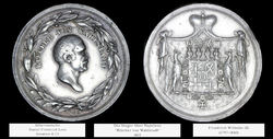 Medaille 1815 - D. Loos - Die Sieger über Napoleon_Blücher von Wahlstadt - Silber.jpg