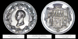 Medaille 1815 - D. Loos - Die Sieger über Napoleon_Tauentzien von Wittenberg - Silber.jpg