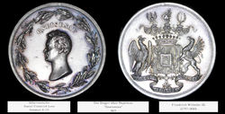 Medaille 1815 - D. Loos - Die Sieger über Napoleon_Gneisenau - Silber.jpg