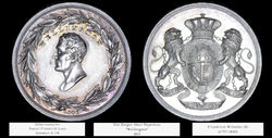 Medaille 1815 - D. Loos - Die Sieger über Napoleon_Wellington - Silber.jpg