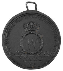 Medaille - Landwirthschaftlicher Verein - vom Koenige gestiftet 1818 - AV.jpg