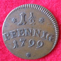 1764-1800 Ernst Friedrich, 1,5 Pfennig 1799, KM 112  (2).JPG