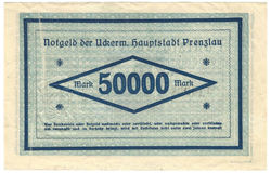 Notgeld Prenzlau 1923 Geldscheinausgabe 11.8.23 -50.000 M -RV.jpg