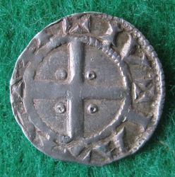 1152-1190 Friedrich I. Denar, Nijmegen, Hohenst (2).JPG