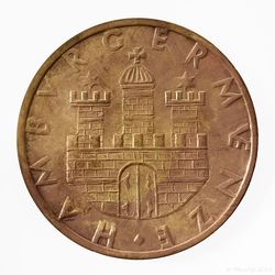 1950 Medaille Bronze Hamburger Münze 1875 - 1975 Möwe_02 800x800 150KB.jpg