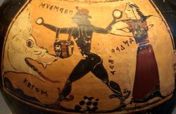 Pic #1 Perseus throwing stones on Ketos.jpg