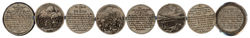 Befreiungskriege - 1813 - Steckmedaille auf die Sieger der Verbündeten - Stiche 4-6.jpg