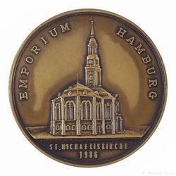 1986 Medaille Bronze St. Michaeliskirche Emporium Hamburg_01 800x800 150KB.jpg