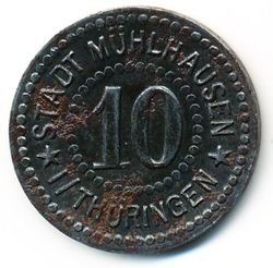 Mühlhausen 1917 10 Pf. av.jpg