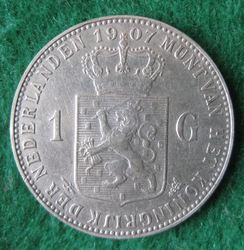 1890-1948 Wilhelmina, 1 Gulden 1907, KM 122,2 (2).JPG