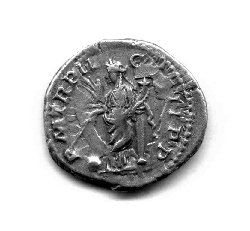 Denar Elagabal C. 144 Rv. PM TRP II COS II PP. Providentia l. an Säule gelehnt..jpg