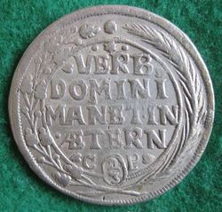 1674, Zweidrittel-Taler, C-P; v.Schr (2).JPG