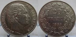 Belgien 20 Franc 1865 Leopold I - 1400.jpg