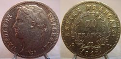 Frankreich 20 Francs 1812A Napoleon Empereur - 1300.jpg