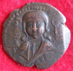 1144-1174 Fakhr al-din Qara Arslan, Dirhem 562; S+S 7 (1).JPG