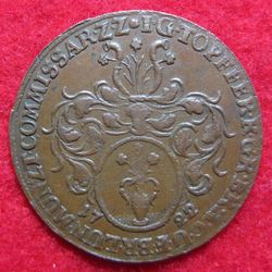 1668-1739,Brauns, Joh.Albr. Zellerfeld 1722, Rechenpfennig (1).JPG