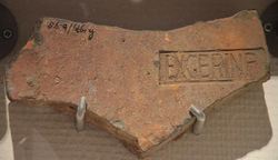 Rooftile_stamp_with_the_sign_EXGERINF,_Exercitus_Germaniae_Inferioris,_the_army_of_Germania_Inferior,_found_at_the_site_of_Forum_Hadriani,_2nd_century_AD,_Rijksmuseum_van_Oudheden,_Leiden_(9554045904).jpg