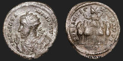 Römisches Kaiserreich Maximinus II. Daia (Augustus im Osten 311-313). 312 Mzst. Treverorum. BI Argenteus 19 mm, 2,52 g, 12 h. Ref. C. 174; RIC 826. Ex CGB, 31.08.2025, 188€. klein.jpg
