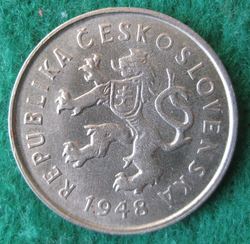 1948  2 Koruny; KM 23 (1).JPG