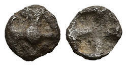 Attika – Athen ca. 545-515 v. Chr. (Wappenmünze) AR Hemiobol 6,6 mm, 0,2 g. Ex Ancient Numismatics Auktion 24, 17.10.2025, Los 90, 55,40€. 1.jpg