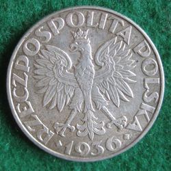 1936  5 Zlotych; KM 31 (1).JPG