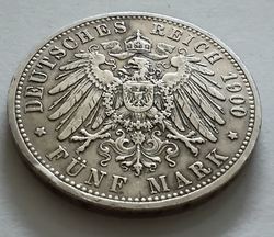 Oldenburg 5 Mark 1900 Jaeger 95.jpg