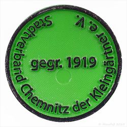 2025_19 Kunststoffmarke Kleingärtner Chemnitz gegr. 1919_AV 800x800 150KB.jpg
