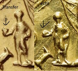 Globus bei Fälschungen nicht rund sondern Schale.jpg