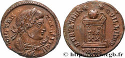 Römisches Kaiserreich Constantinus I. (Augustus 307-337). Geprägt 321 in Augusta Treverorum, 1. Offizin. Æ Centenionalis 21,5 mm, 3,42 g, 6 h. klein.jpg
