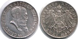 013-1901 2 Mark Georg II - Sachsen-Meiningen.jpg