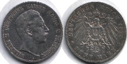 016-1904 5 Mark Wilhelm II - Preussen.jpg
