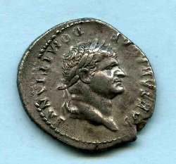 Denar Domitianus C. 47 Av. CAESAR AVG F DOMITIAN.jpg