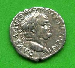 Denar Vespasianus C. 362 Av. IMP CAESAR VESPASIANVS AVG.jpg