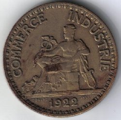 2 Francs Chambres 1922 mini2.jpg