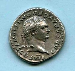 Denar Domitianus C. 380a Av. CAESAR AVG F DOMITIANVS COS VII..jpg