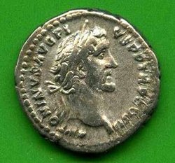 Denar Antoninus Pius C. 406 Av. ANTONINVS AVG PIVS  PP TRP COS III..jpg