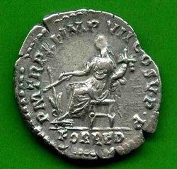 Denar Commodus C. 150 (a) Rv. PM TR P XI  IMP VII COS V PP - FOR RED. Fortuna li..jpg