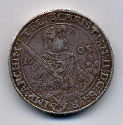 Sachsen, Christian II. Doppeltaler 1605a.JPG